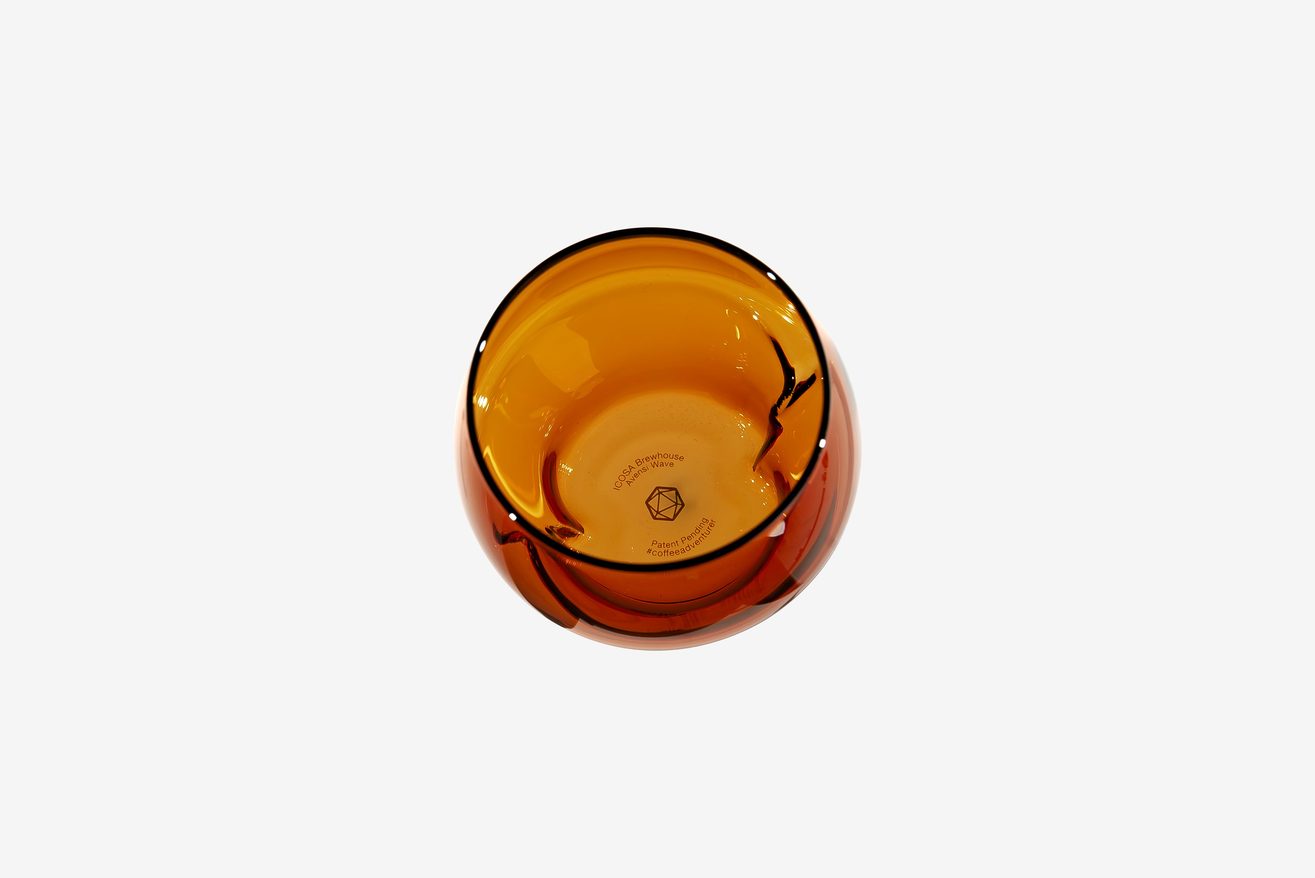 AVENSI WAVE - Aeresso Glass - Amber - Entire Goods