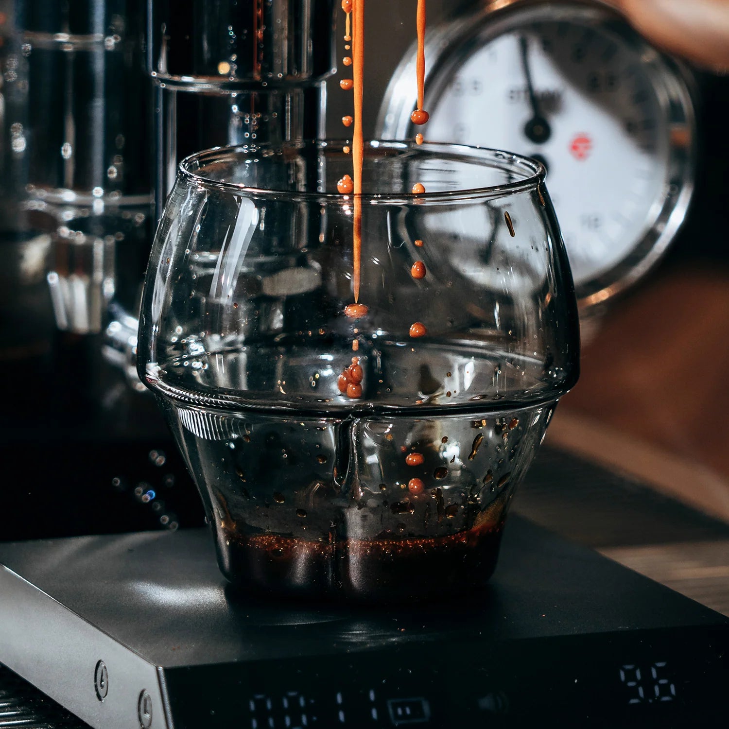 AVENSI WAVE - Aeresso Glass - Black - Entire Goods