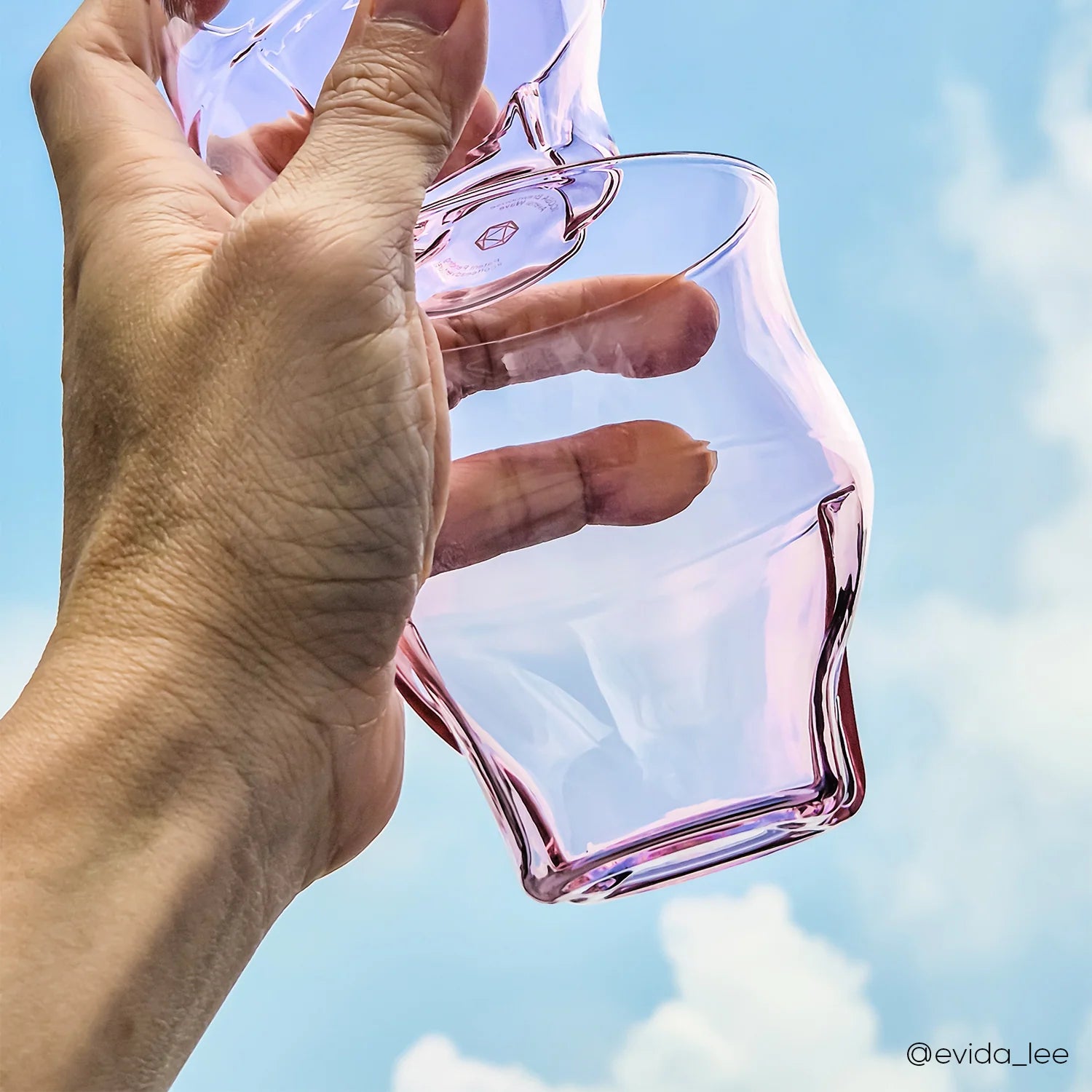 AVENSI WAVE - Alto Tasting Glass - Pink - Entire Goods